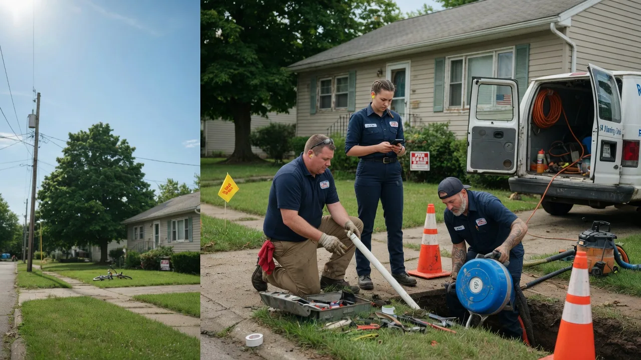 Sewer Line Repair in Galesburg, IL near me